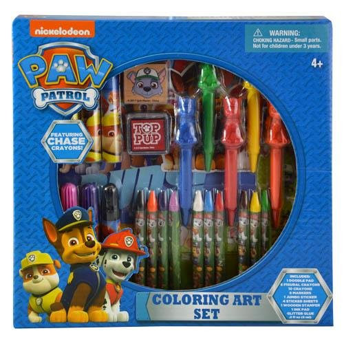 Paw Patrol Coloring Art Set in Box