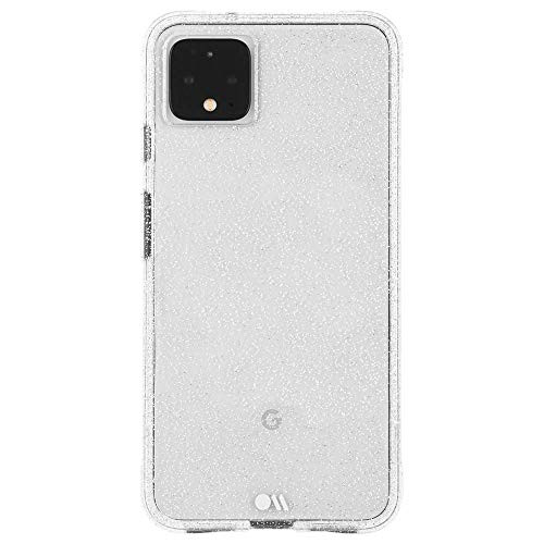 Case-Mate - Google Pixel 4 Case - Sheer Crystal - Protective Design - Crystal Clear