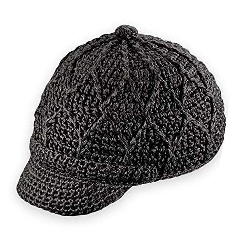 Pistil Women's Jax Knit Brimmed Beanie, Black, One Size