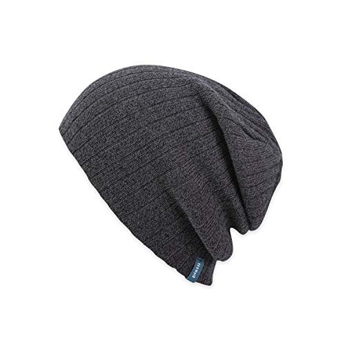 pistil Womens JoJo Slouch Beanie, Charcoal, One Size