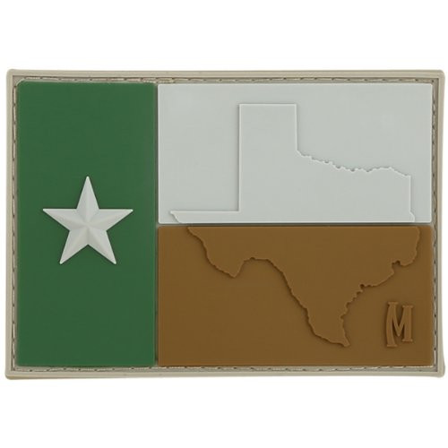 Maxpedition Gear Texas Flag Patch, Arid, 3 x 2.1-Inch
