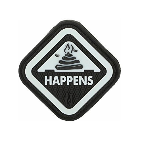 Maxpedition Gear It Happens Patch, Glow, 2 x 2-Inch