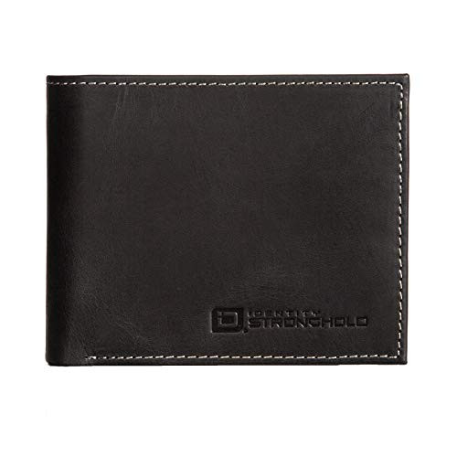 Extra Capacity Bifold Wallet for Men - RFID Blocking Genuine Leather Wallet