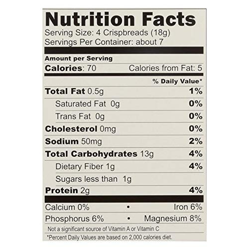 Le Pain Crispbread Buckwheat 4.41 oz (Pack of 6)