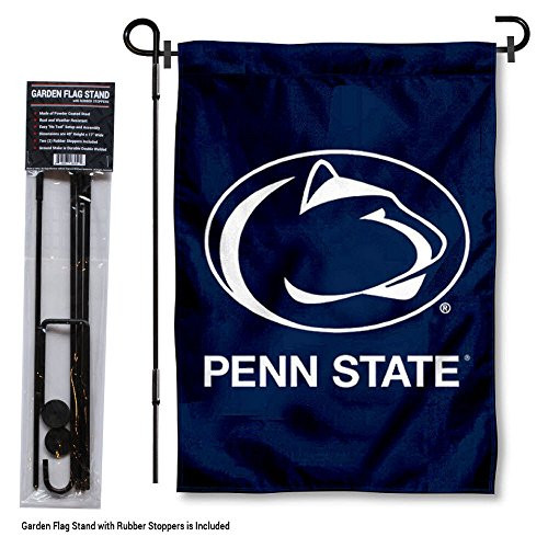 College Flags & Banners Co. Penn State Nittany Lions Garden Flag with Stand Holder College Flags & Banners Co. Penn State Nittany Lions Garden Flag with Stand Holder