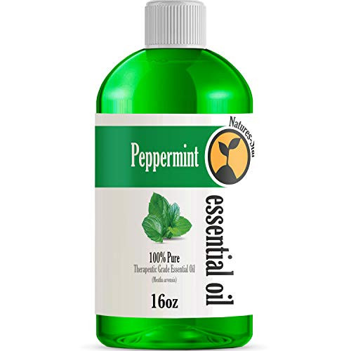 16oz - Bulk Size Peppermint Essential Oil (16 Ounce Bottle) - Therapeutic Grade Essential Oil - 16 Fl Oz - Amazon Vine