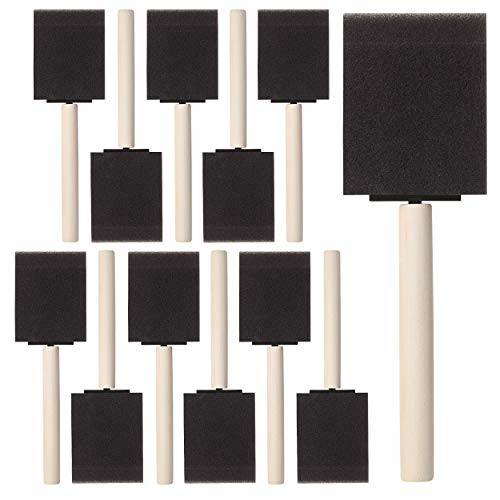 Bates- Foam Paint Brushes, 16pcs, 2 Inch, Sponge Brushes, Sponge Paint Brush, Foam Brushes, Foam Brushes for Painting, Foam Brushes for Staining, Paint Sponges, Foam Sponge Brush Bates- Foam Paint Brushes, 16pcs, 2 Inch, Sponge Brushes, Sponge Paint Brush, Foam Brushes, Foam Brushes for Painting, Foam Brushes for Staining, Paint Sponges, Foam Sponge Brush