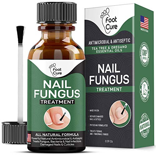 EXTRA STRONG Nail Fungus Treatment -Made In USA, Best Nail Repair Set, Stop Fungal Growth, Effective Fingernail & Toenail Health Care Solution, Fix & Renew Damaged, Broken, Cracked & Discolored Nails