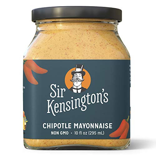 Sir Kensington's Mayonnaise, Chipotle Mayo, Gluten Free, Non- GMO Project Verified, Certified Humane Free Range Eggs, Shelf-Stable, 10 oz