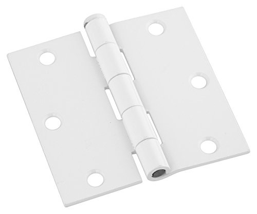NATIONAL MFG/SPECTRUM BRANDS HHI N830-221 Door Hinge, 3.5-Inch, White