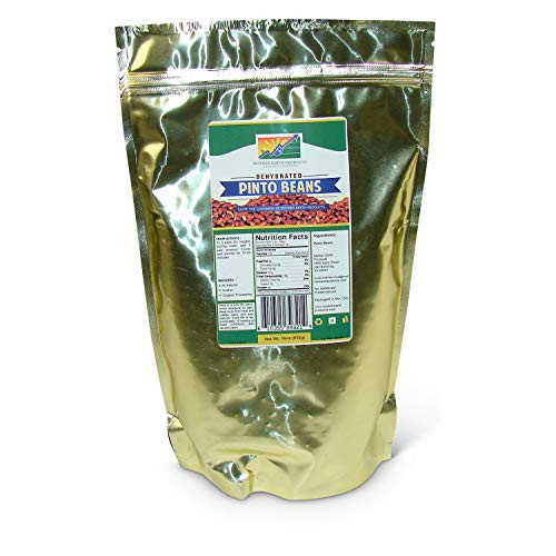 Mother Earth Products Dehydrated Pinto Beans (quart mylar bag)