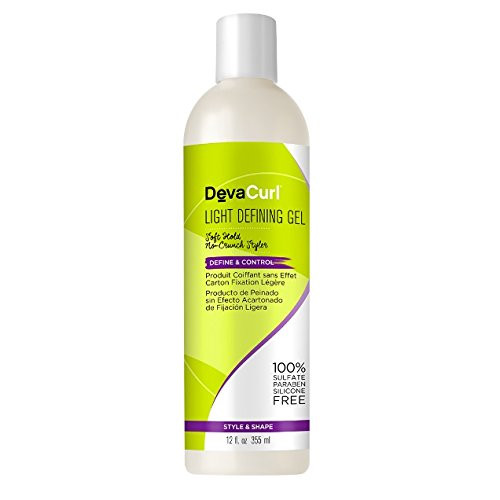 DevaCurl Light Defining Styling Hair Gel, 3 oz