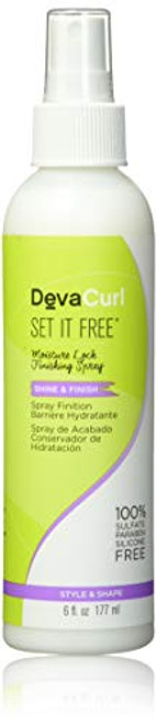 DevaCurl Set it Free Finishing Hair spray; 6 Ounce