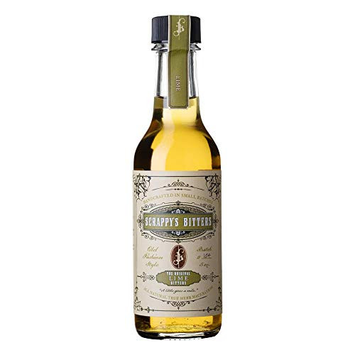 Scrappy's Bitters - Lime, 5 ounces - Organic Ingredients, Finest Herbs and Zests, No Extracts, Artificial Flavors, Chemicals or Dyes. Made in the USA Scrappy's Bitters - Lime, 5 ounces - Organic Ingredients, Finest Herbs and Zests, No Extracts, Artificial Flavors, Chemicals or Dyes. Made in the USA