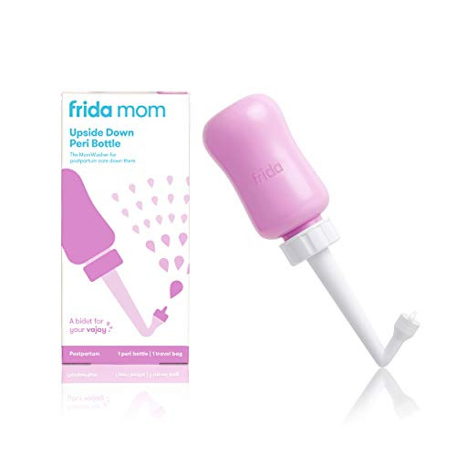 Frida Mom Upside Down Peri Bottle for Postpartum Care | The Original Fridababy MomWasher for Perineal Recovery and Cleansing After Birth Frida Mom Upside Down Peri Bottle for Postpartum Care | The Original Fridababy MomWasher for Perineal Recovery and Cleansing After Birth