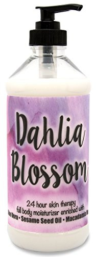 The Lotion Company 24 Hour Skin Therapy Lotion, Dahlia Blossom, 16 Ounce