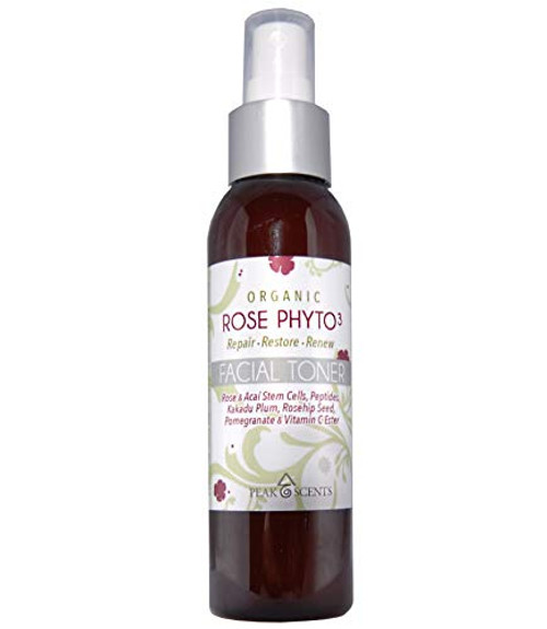 Organic Rose Rose Water Phyto3 Facial Toner Spray 4 Ounces Organic Rose Rose Water Phyto3 Facial Toner Spray 4 Ounces