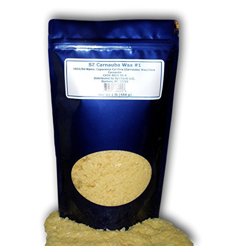 SZ Carnauba Wax #1, 1 lb. For DIY Cosmetics, Soaps, Candles or any Craft Project.
