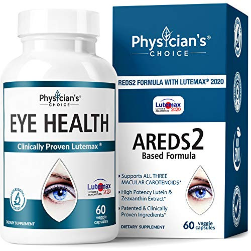 Areds 2 Eye Vitamins (Clinically Proven LuteMax 2020) Lutein and Zeaxanthin Supplement, Supports Eye Strain, Dry Eye and Vision Health, 2 Award Winning Eye Ingredients Plus Bilberry Extract Areds 2 Eye Vitamins (Clinically Proven LuteMax 2020) Lutein and Zeaxanthin Supplement, Supports Eye Strain, Dry Eye and Vision Health, 2 Award Winning Eye Ingredients Plus Bilberry Extract