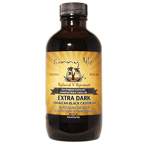 Sunny Isle Jamaican Black Castor Oil Extra Dark, 4 Fluid Ounce
