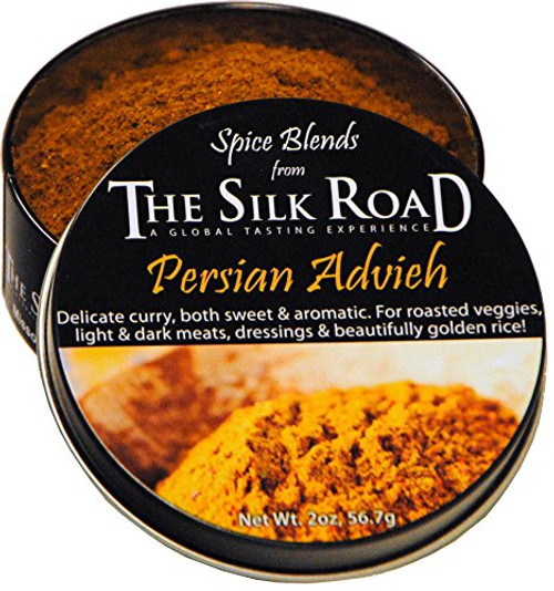 Persian Advieh Spice Blend from The Silk Road Restaurant & Market (2oz), No Salt | All Natural Persian Spice Seasoning | Vegan | Gluten Free Ingredients | NON-GMO | No Preservatives Persian Advieh Spice Blend from The Silk Road Restaurant & Market (2oz), No Salt | All Natural Persian Spice Seasoning | Vegan | Gluten Free Ingredients | NON-GMO | No Preservatives