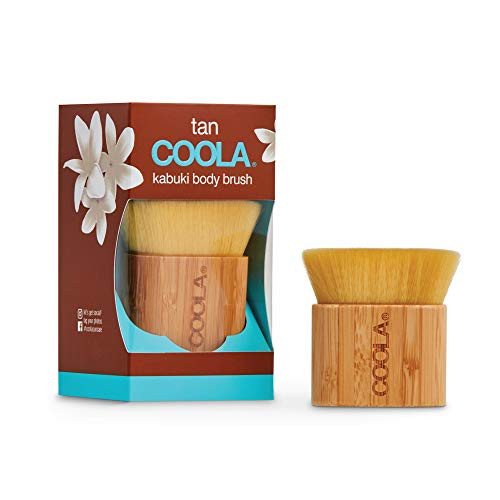COOLA Kabuki Body Brush Self Tanner Applicator for Organic Sunless Tan
