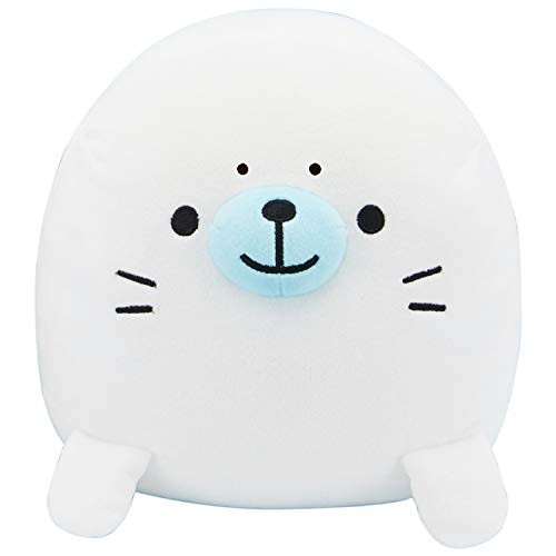 CLEVER IDIOTS INC SAMEZU Plush Stuffed Animal - Cute, Collectable and Cuddly Toy Character - Ultra-Soft Polyester Fabric - Authentic Japanese Kawaii Design - Premium Quality 10" (Yummy)