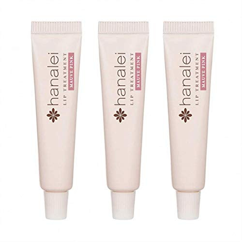 Lip Treatment by Hanalei, Made with Kukui Oil, Shea Butter, Agave, and Grapeseed Oil.Soothe Dry Lips.Cruelty free, Paraben Free.MADE IN USA. Mauve Pink Travel-size 3 pack (5ml/5g/0.17oz x 3 tubes) Lip Treatment by Hanalei, Made with Kukui Oil, Shea Butter, Agave, and Grapeseed Oil.Soothe Dry Lips.Cruelty free, Paraben Free.MADE IN USA. Mauve Pink Travel-size 3 pack (5ml/5g/0.17oz x 3 tubes)