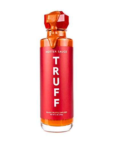 TRUFF Hotter Sauce, Gourmet Hot Sauce with Jalapeño, Red Chili Peppers with More Heat, Black Truffle Oil, Organic Agave Nectar, Hotter Flavor Experience in a Bottle, 6 oz.