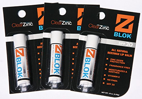 Z Blok Lip Balm Value Pak of 3