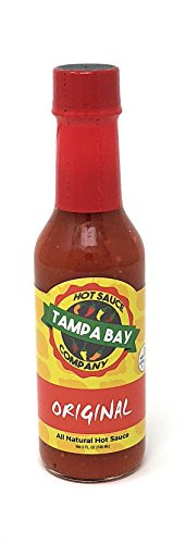 Tampa Bay Hot Sauce Company Original Flavor Craft, Small-Batch Hot Sauce 5 oz