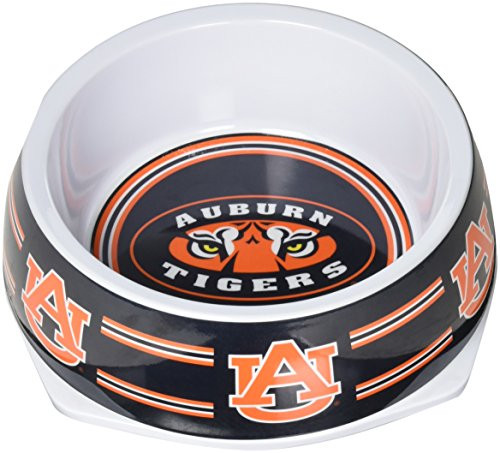 Sporty K9 Collegiate Auburn Tigers Pet Bowl, Large Sporty K9 Collegiate Auburn Tigers Pet Bowl, Large
