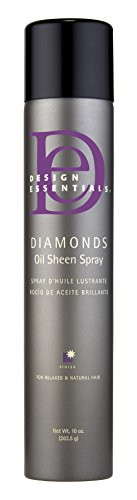 Design Essentials Diamonds Oil Sheen Spray For Relaxed & Natural Hair - 10 Oz