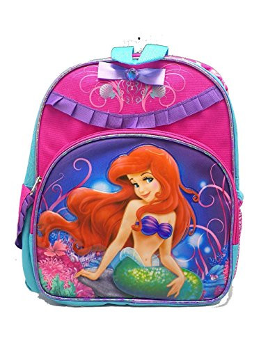Small Size Pink and Teal Ariel Backpack - Little Mermaid Backpack