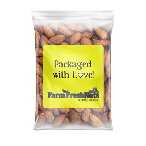 Farm Fresh Nuts ALMONDS Dry Roasted Unsalted Nonpareil Supreme California Almonds (4 LB) Farm Fresh Nuts ALMONDS Dry Roasted Unsalted Nonpareil Supreme California Almonds (4 LB)