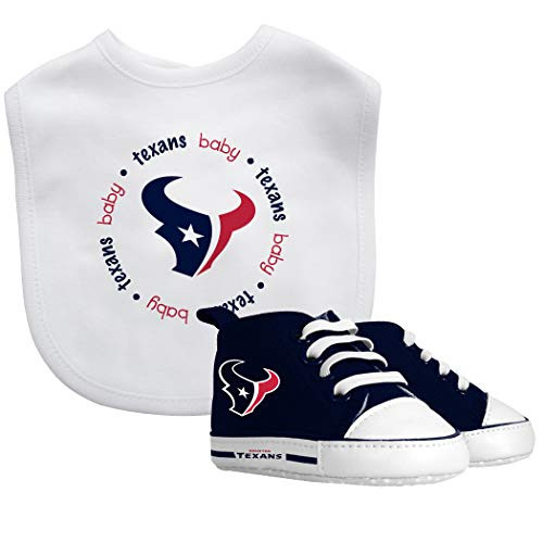 Baby Fanatic NFL Legacy Infant Gift Set, Houston Texans, 2-Piece Set (Bib & Pre-Walkers) Baby Fanatic NFL Legacy Infant Gift Set, Houston Texans, 2-Piece Set (Bib & Pre-Walkers)