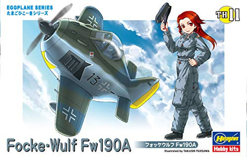 Hasegawa Egg Plane Focke-Wulf Fwl90A - Aircraft Plastic Model Building Kit #60121