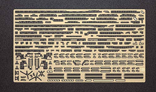 Hasegawa Ijn Aircraft Carrier Akagi Detail Up Etching Parts Basic A QG26, 1/350 Scale - Aircraft Model Kit # 72126