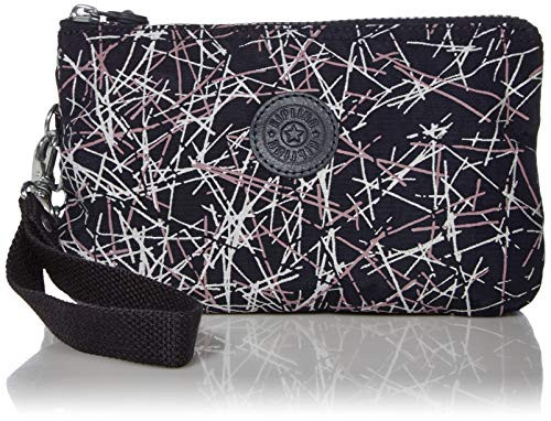 Kipling Women's Creativity XL Pouch, Navy stick Print, One Size