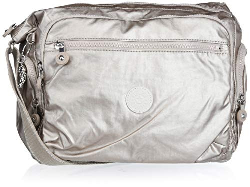 Kipling Women's Gabbie Crossbody Bag, Metallic Glow, One Size