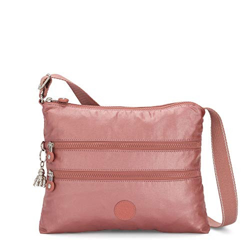 Kipling Alvar Crossbody Bag Metallic Rust
