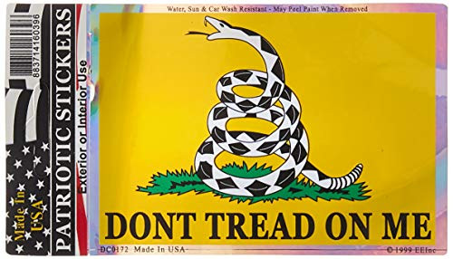 EagleEmblems DC0172 Sticker-Dont Tread on ME (3x4'')