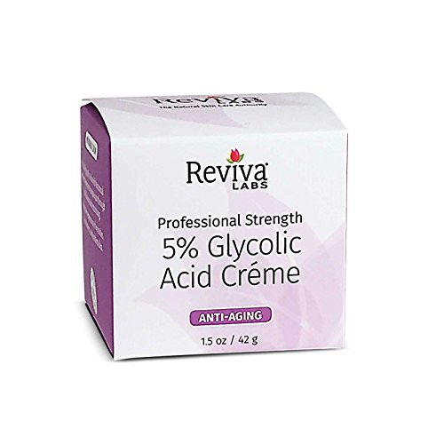 Reviva Labs 5% Glycolic Acid Cream, 1.5 oz.