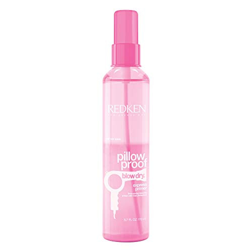 Redken Pillow Proof Blow Dry Express Primer | For All Hair Types | Heat Protecting Primer Reduces Blow Dry Time | 5.7 Fl Oz