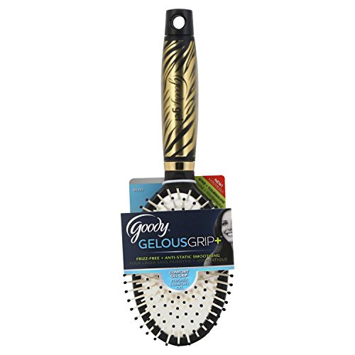 Goody Gelous Grips Patterned Heads Down Brush, Cushion