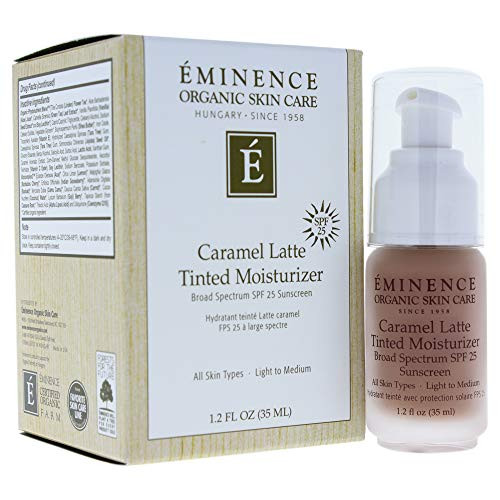Eminence Caramel Latte Tinted Moisturizer Spf 25 (Light To Medium), 1.2 Ounce