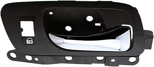 Dorman 96452 Front Passenger Side Interior Door Handle for Select Acura Models, Chrome and Black