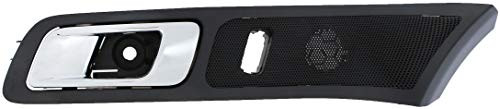 Dorman 96492 Front Driver Side Interior Door Handle for Select Ford Models, Chrome and Black