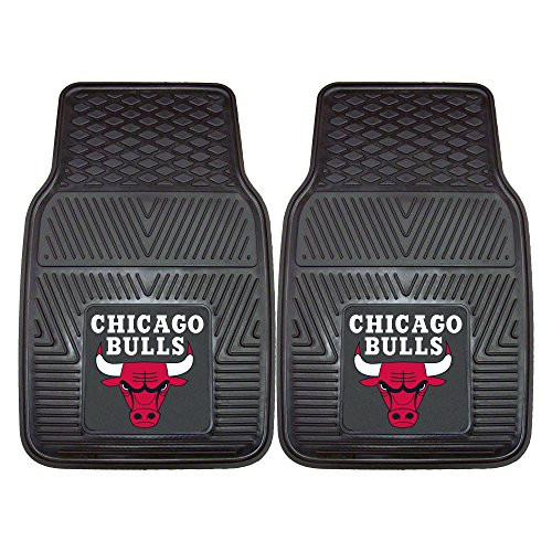 FANMATS NBA Chicago Bulls Vinyl Heavy Duty Car Mat,18"x27"