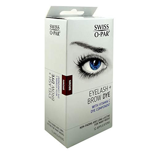 Swiss O Par Eyelash and Brow Dye Tint Color Kit (Brown) Swiss O Par Eyelash and Brow Dye Tint Color Kit (Brown)